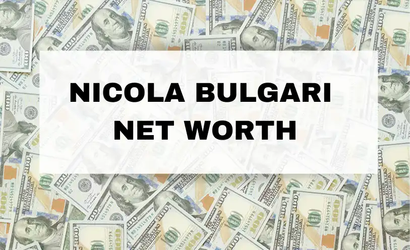 Nicola Bulgari Net Worth